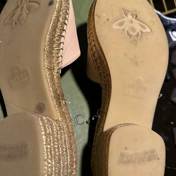 Gucci espadrilles sandals size 38.5 - Picture 7 of 7